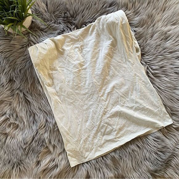 Express Green Crew Neck Shoulder Padded Muscle Tee, S - Picture 6 of 12